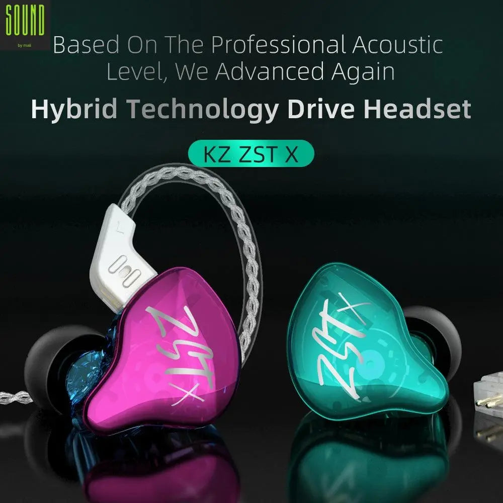 KZ ZST X 1BA + 1DD In-Ear Headphones