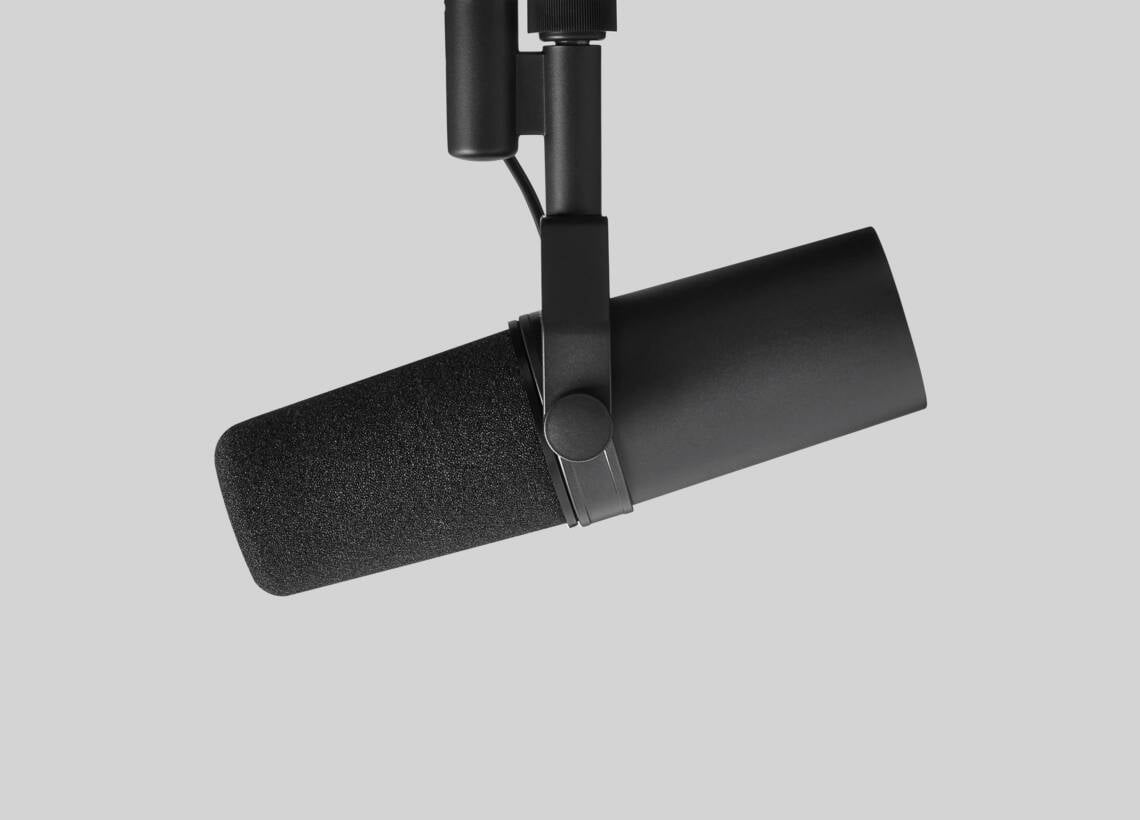 Shure SM7B Vocal Microphone — Studio & Broadcast Dynamic Mic