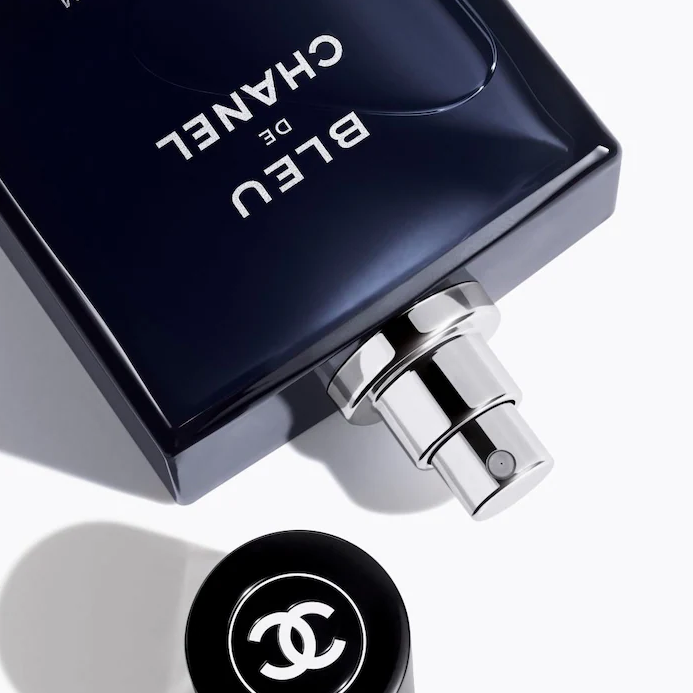 Bleu de Chanel Eau de Parfum 100ml bottle - men's woody aromatic cologne