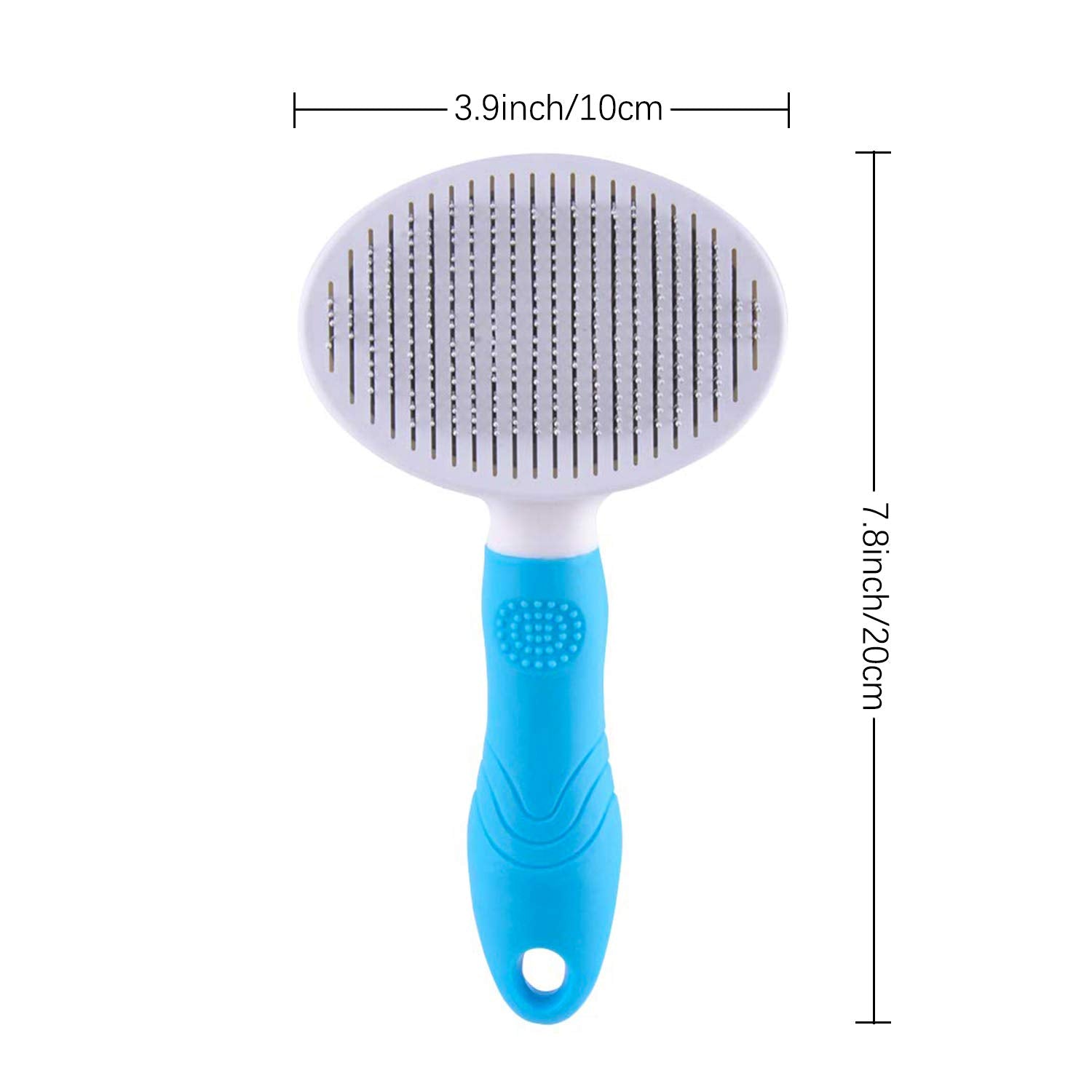 Self Cleaning Slicker Brush - Cat Brush Skin-Friendly Deshedding