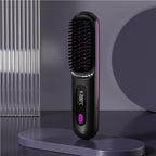 Straight Hair Comb Wireless Hair Straightener Brush Hair Fast