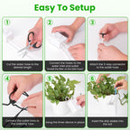 Automatic Indoor Plant Watering Device — Self-Drip Spikes, Adjustable Flow, Vacation Proof
