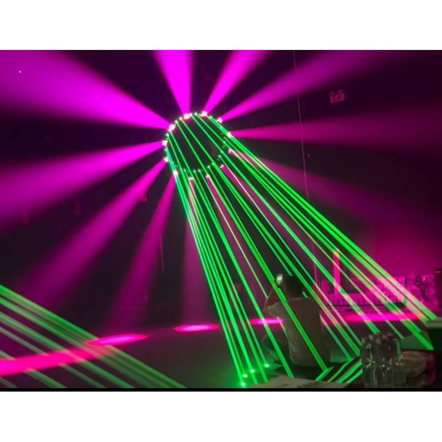 12*60W LED Lifting Circle with 24*0.5W RGB Laser | BT-EFA7 - product view 1
