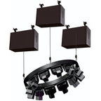 12*60W LED Lifting Circle with 24*0.5W RGB Laser | BT-EFA7 - product view 2