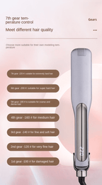 Ceramic Hair Straightener With Smart LCD Display