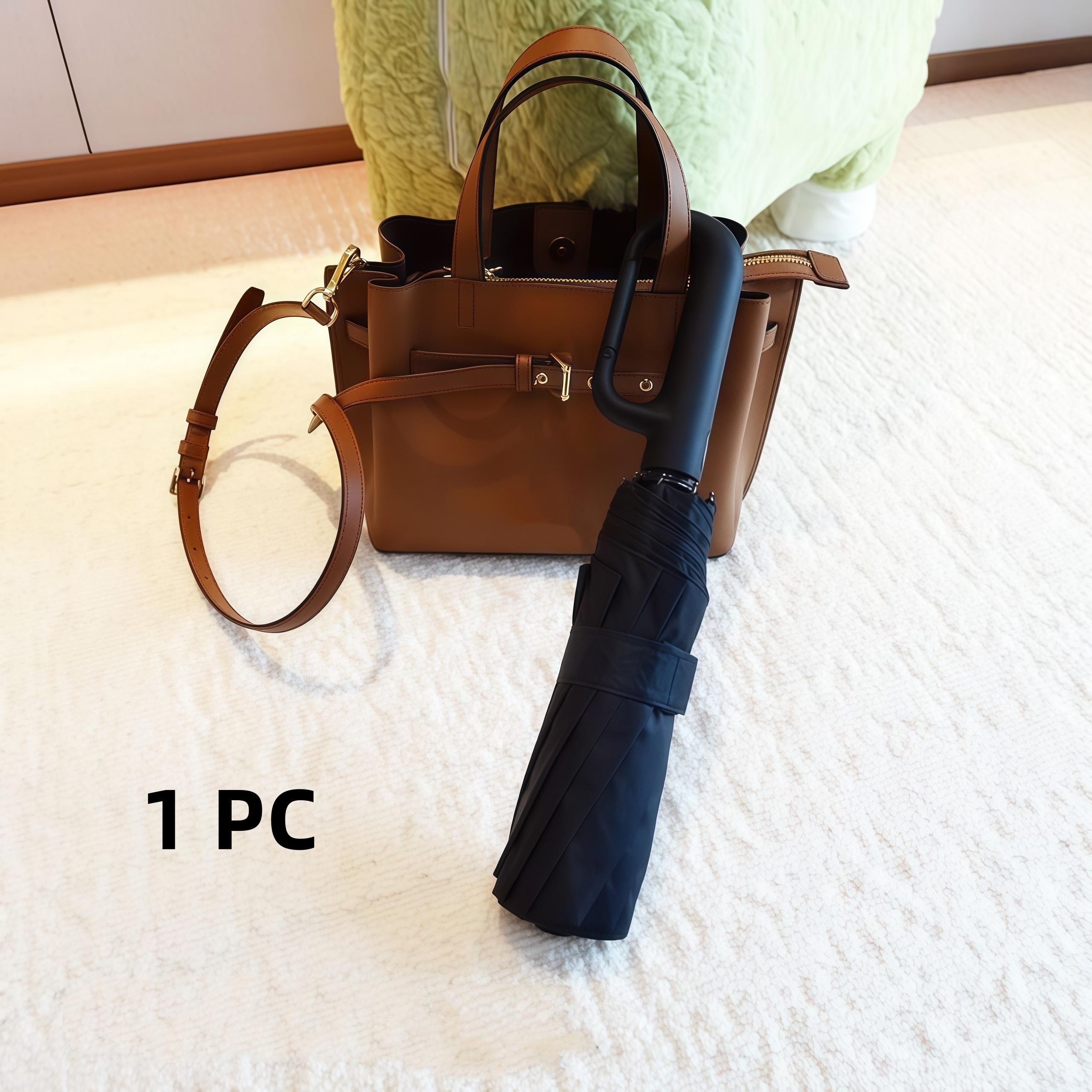 Fully Automatic Travel Umbrella — Windproof 12-Rib, One-Button Open/Close, UV Protection