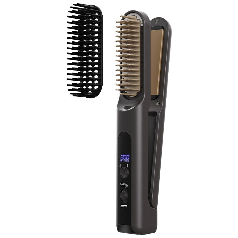 2-in-1 Small Bangs Straightener Mini Flat Iron