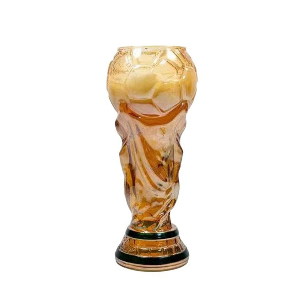 Creative World Cup Football Jules Rimet Trophy Glass Beer Mug