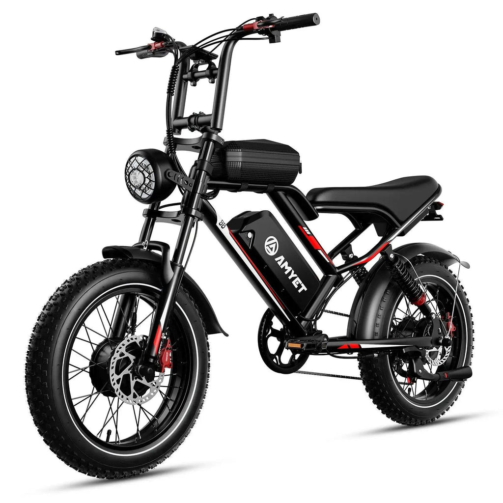 2kW New High Speed 20inch Hydraulic brake Adults Electric Bike With 25AH Dual Motor Electric Motorcycle Bicycle - Soundmali