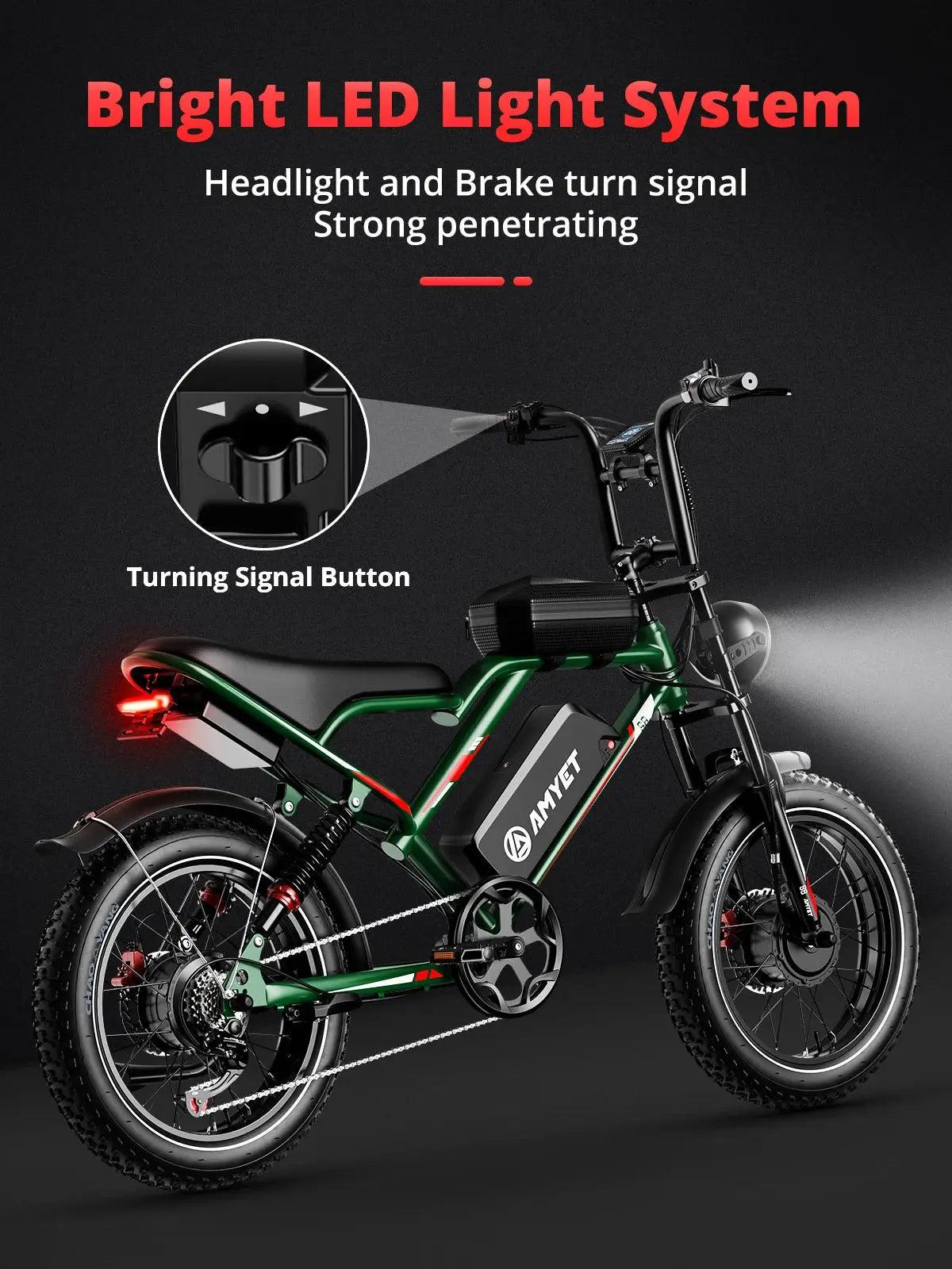 2kW New High Speed 20inch Hydraulic brake Adults Electric Bike With 25AH Dual Motor Electric Motorcycle Bicycle - Soundmali