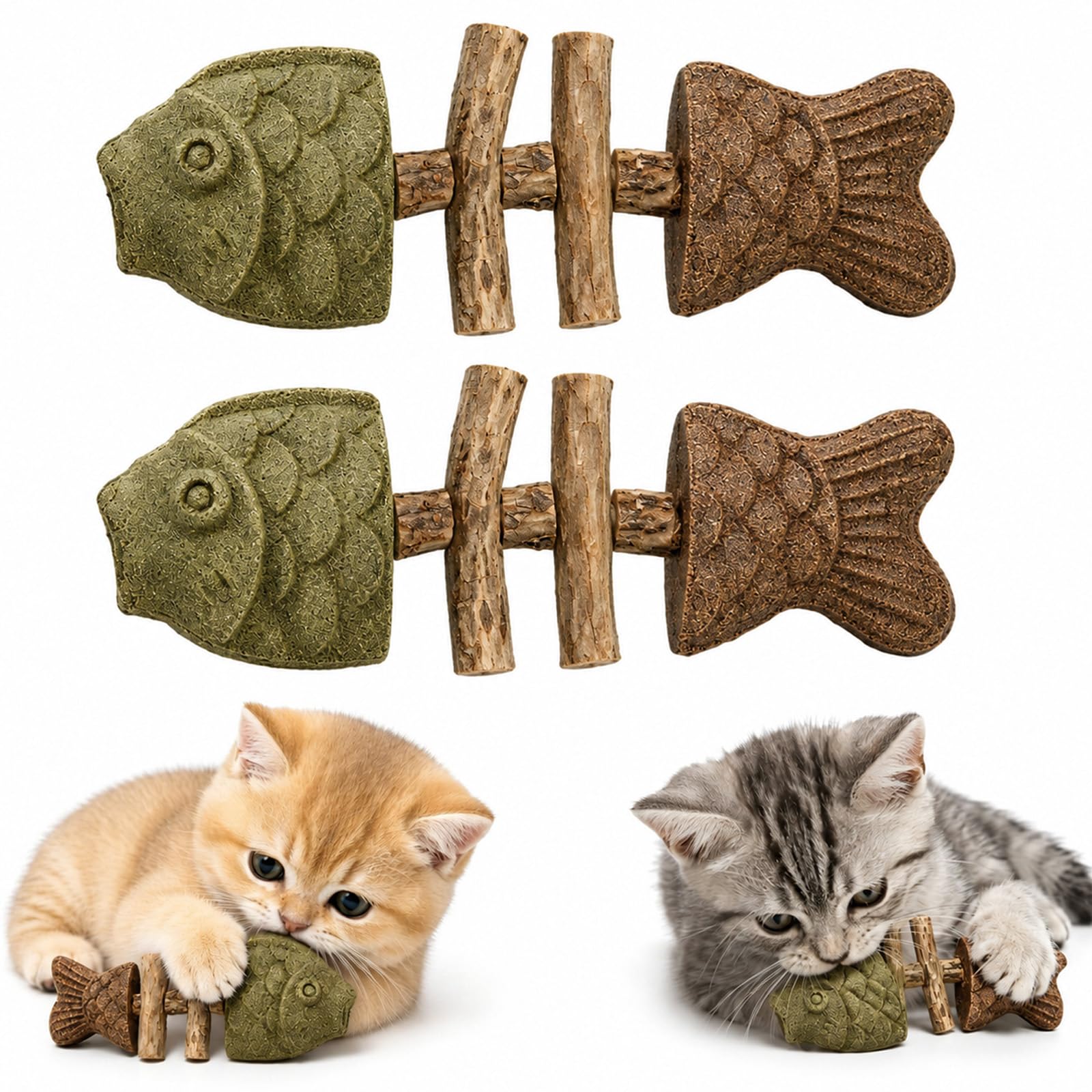 Catnip And Silvervine Chew