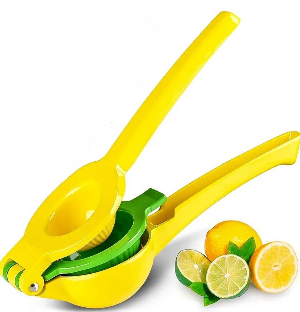 Heavy-Duty Metal Lemon Squeezer & Lime Juicer Manual Citrus