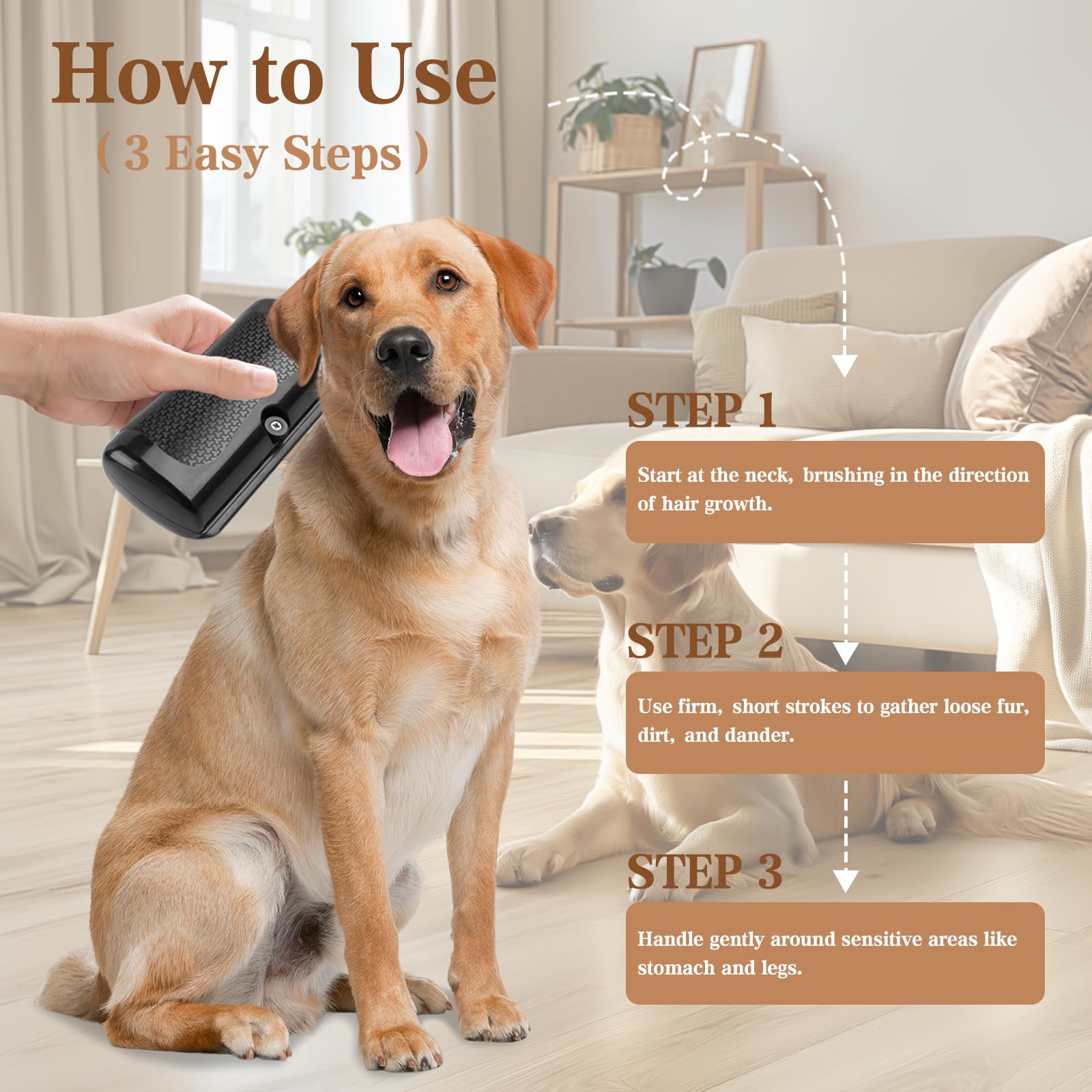 Dog Brush For Shedding