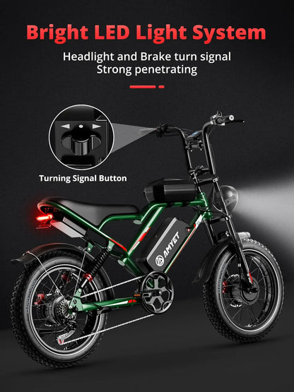 2kW New High Speed 20inch Hydraulic brake Adults Electric Bike With 25AH Dual Motor Electric Motorcycle Bicycle