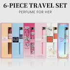 Women's Perfume Discovery Set — 6 Fragrances, 35ml Each, Travel Size Gift Box