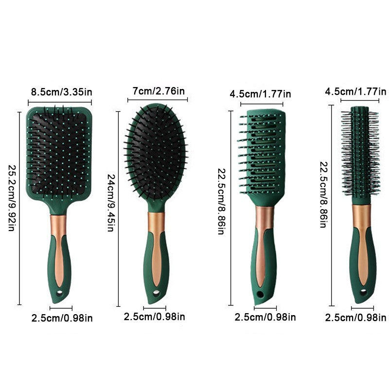 4pcs Hair Brush Set For Women Professional Salon Hairbrush