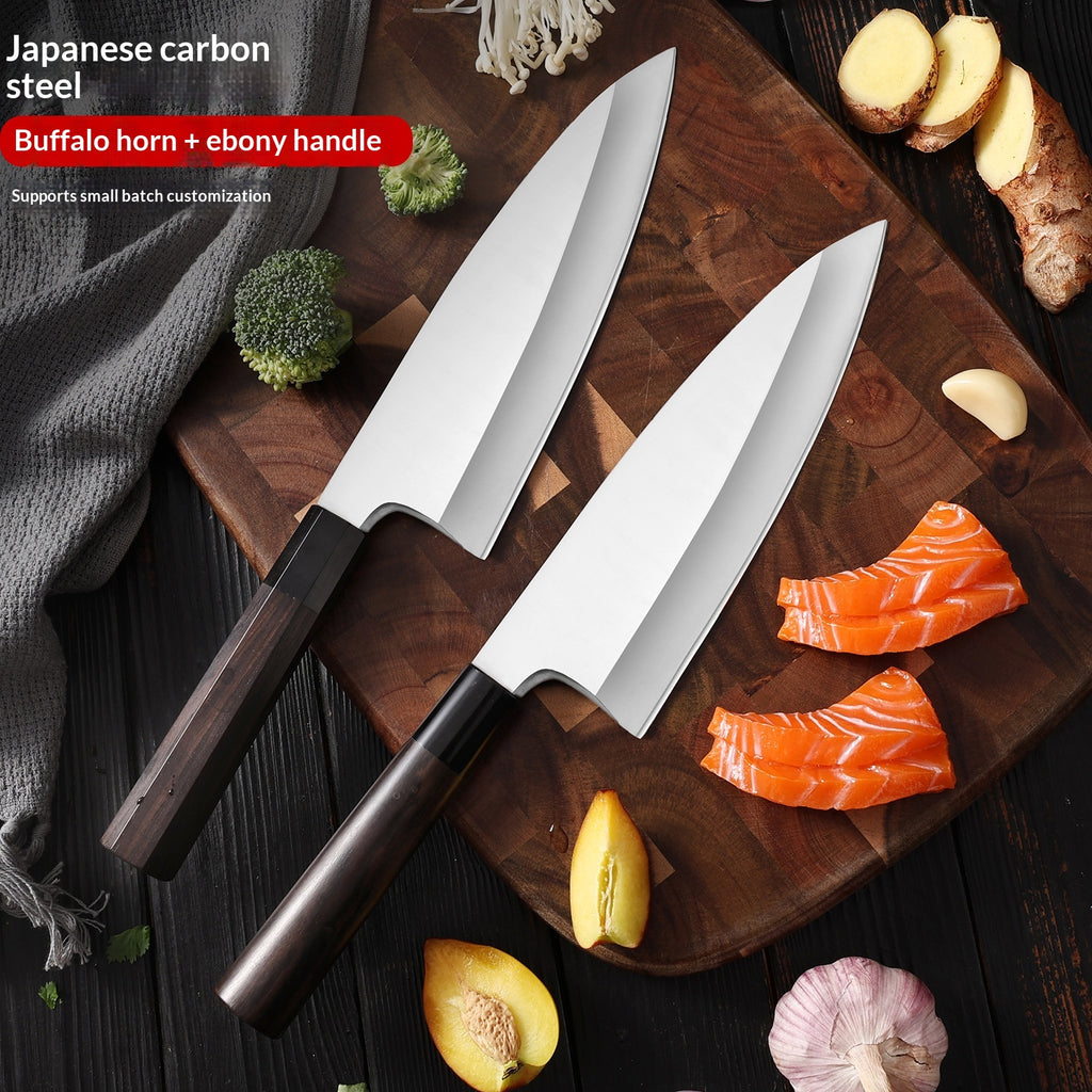 Steel Sashimi Fish-Head Cooking Knife