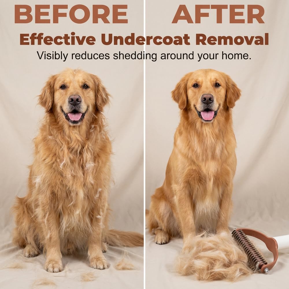 Double Sided Dematting Comb For Cats & Dogs