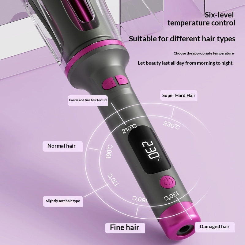 Fully Automatic 32mm Negative-Ion Hair Curling Wand For Big