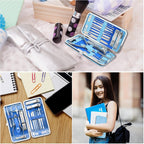 19-in-1 Professional Manicure & Pedicure Kit — Stainless Steel Nail Care Set