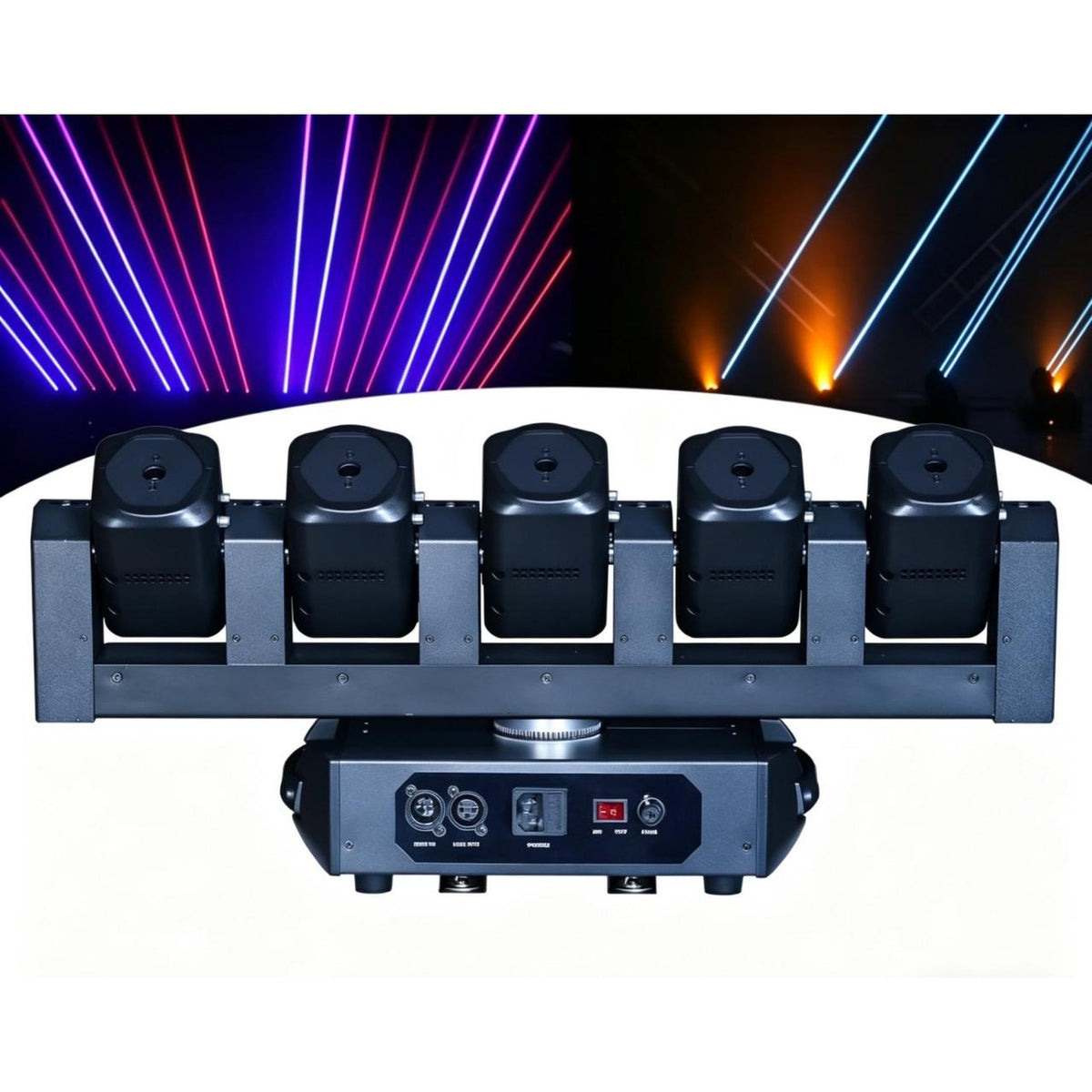 5Eyes*500mW RGB Laser Moving Bar Light+ 6pcs 5W Cree | BT-LS2023MH - product view 1