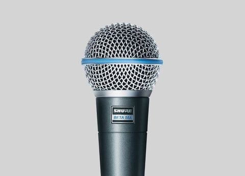 Shure BETA 58A Supercardioid Dynamic Vocal Microphone