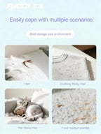 Reusable Pet Hair Remover — Self-Cleaning, No Refills, Works on Furniture & Clothes