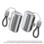 Mobile Phone Fast-charging Power Bank With Built-in Cable