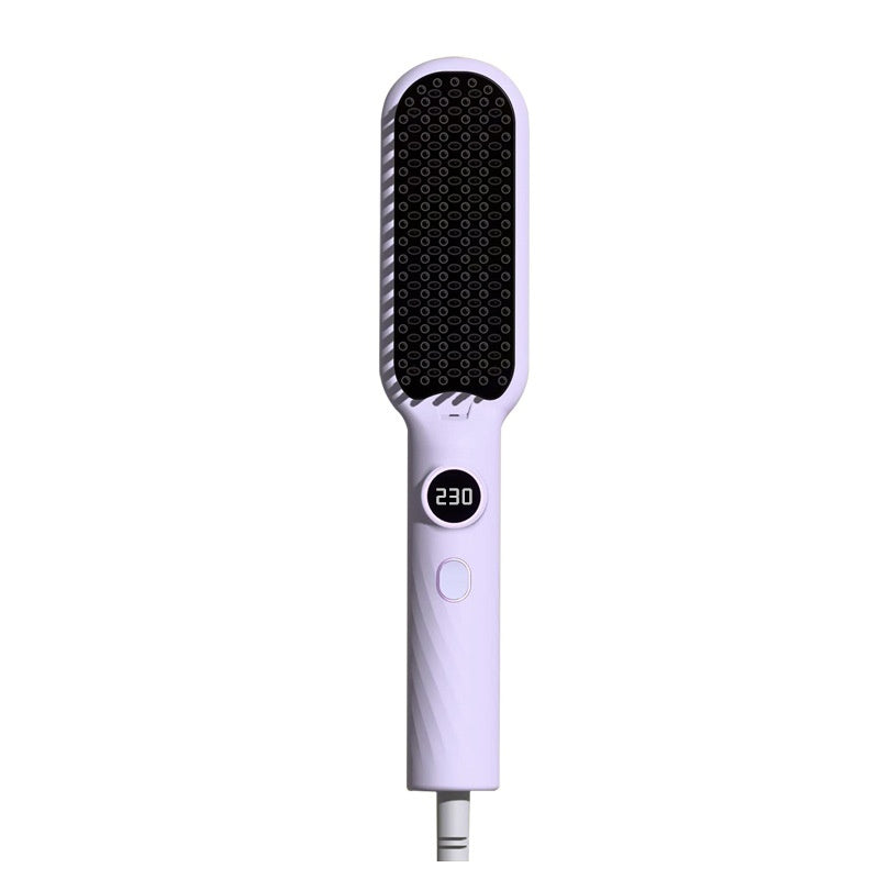 Portable Digital Display Lazy Straightening Comb That Doesnt Damage