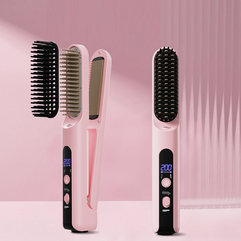 2-in-1 Small Bangs Straightener Mini Flat Iron