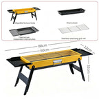 Foldable BBQ Charcoal Barbecue Grill Steel Stainless Garden Picnic