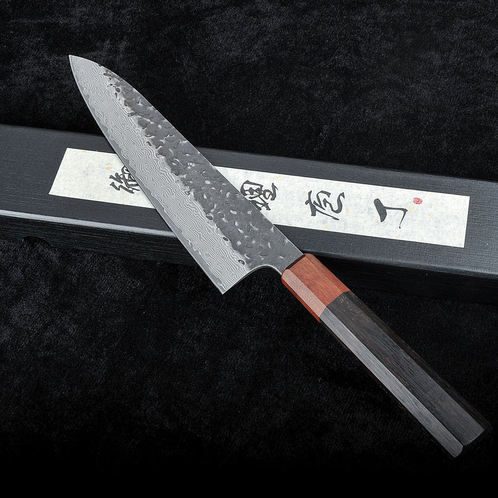 Household Damascus Forged Hammer-Textured Chefs Knife