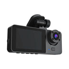 3 Channel Dash Cam Front Inside Rear Vehicle Driving