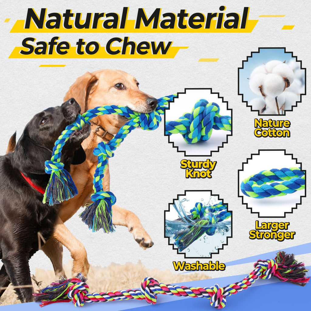 Tough Dog Rope Toys For Aggressive Chewers