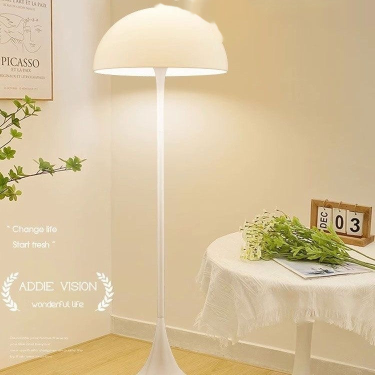 French-style Cream-colored Decorative Floor Lamp
