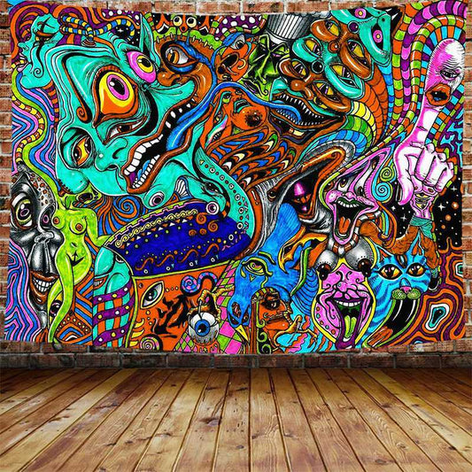 Vibrant Printed Tapestry Stunning Wall Art for Home Decor