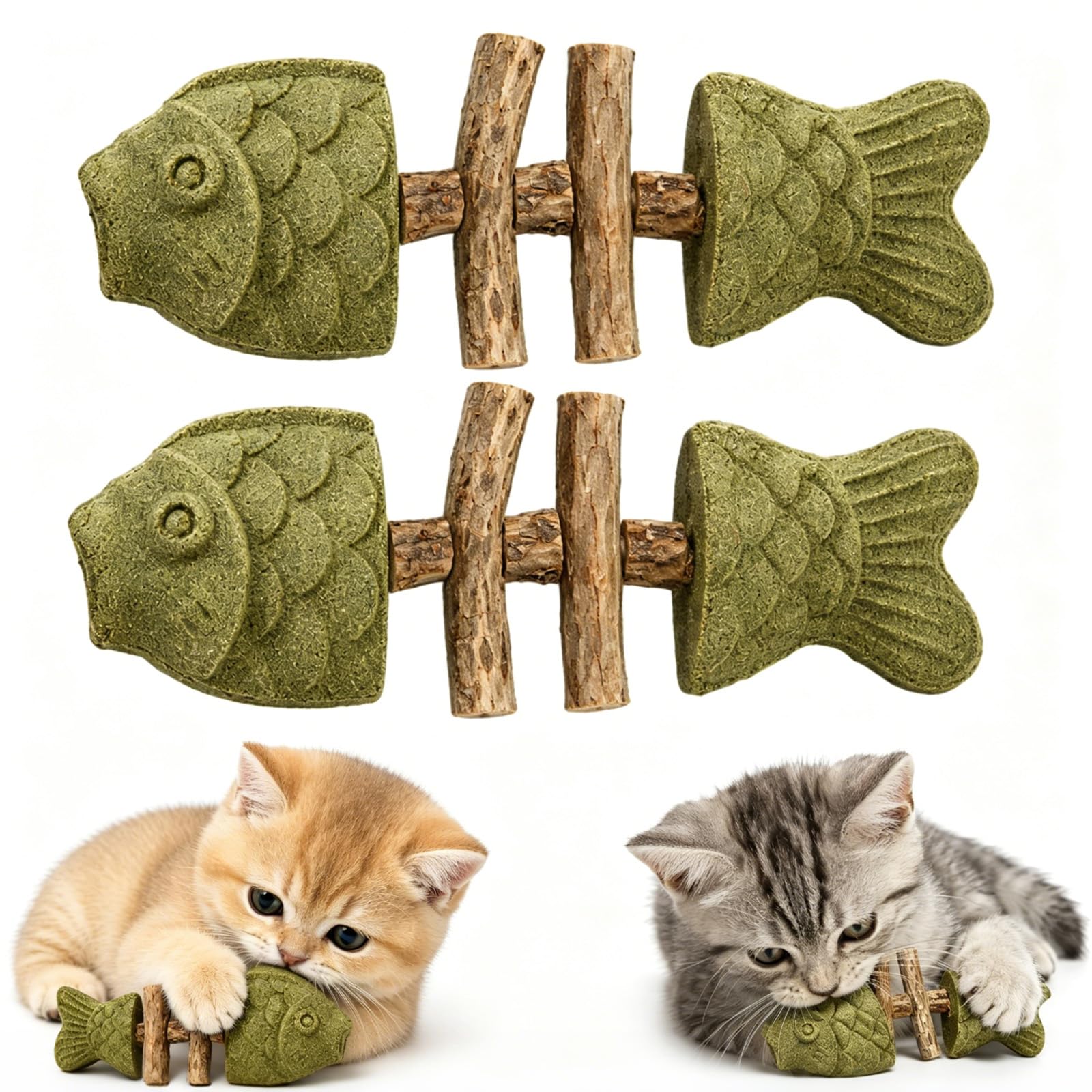 Catnip And Silvervine Chew