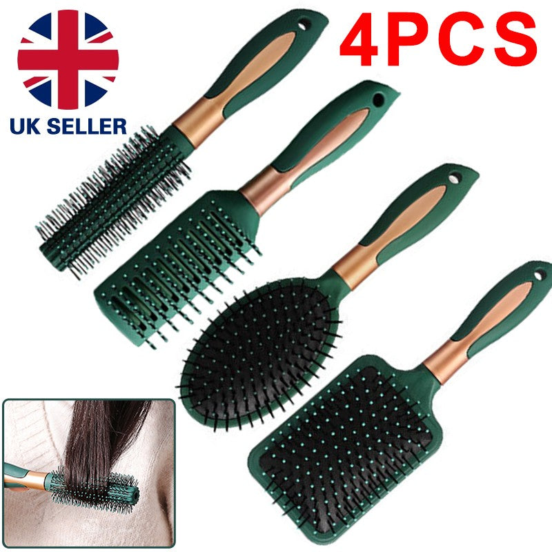 4pcs Hair Brush Set For Women Professional Salon Hairbrush