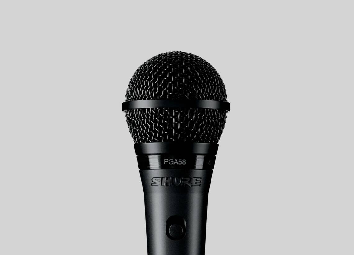 Shure PGA58 Cardioid Dynamic Vocal Microphone