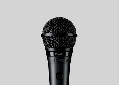 Shure PGA58 Cardioid Dynamic Vocal Microphone