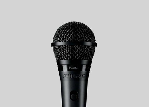Shure PGA58 Cardioid Dynamic Vocal Microphone