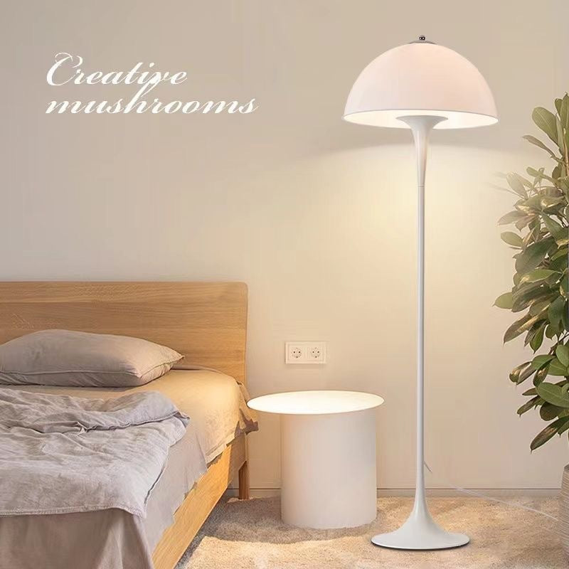 French-style Cream-colored Decorative Floor Lamp