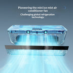 Wall-Mounted Misting Fan with Remote Control