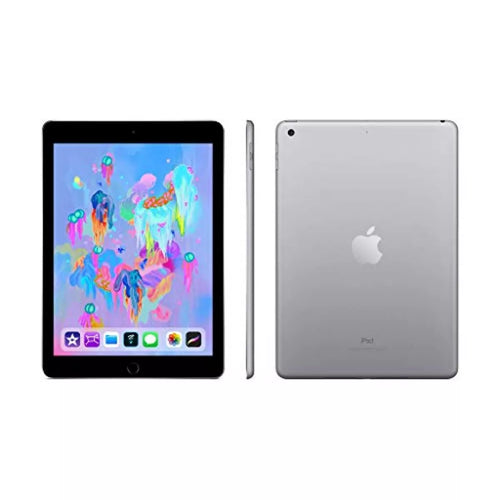 Renewed - Apple iPad 6th Generation (2018, 9.7-inch, Wi-Fi, 128 GB) - Space Grey (view 2) — Soundmali