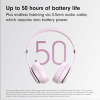 Beats Solo 4 – Wireless Bluetooth On-Ear Headphones – Cloud Pink - Soundmali