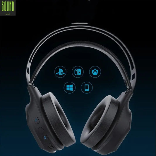 Crysis Gaming Wireless Headphones in Black