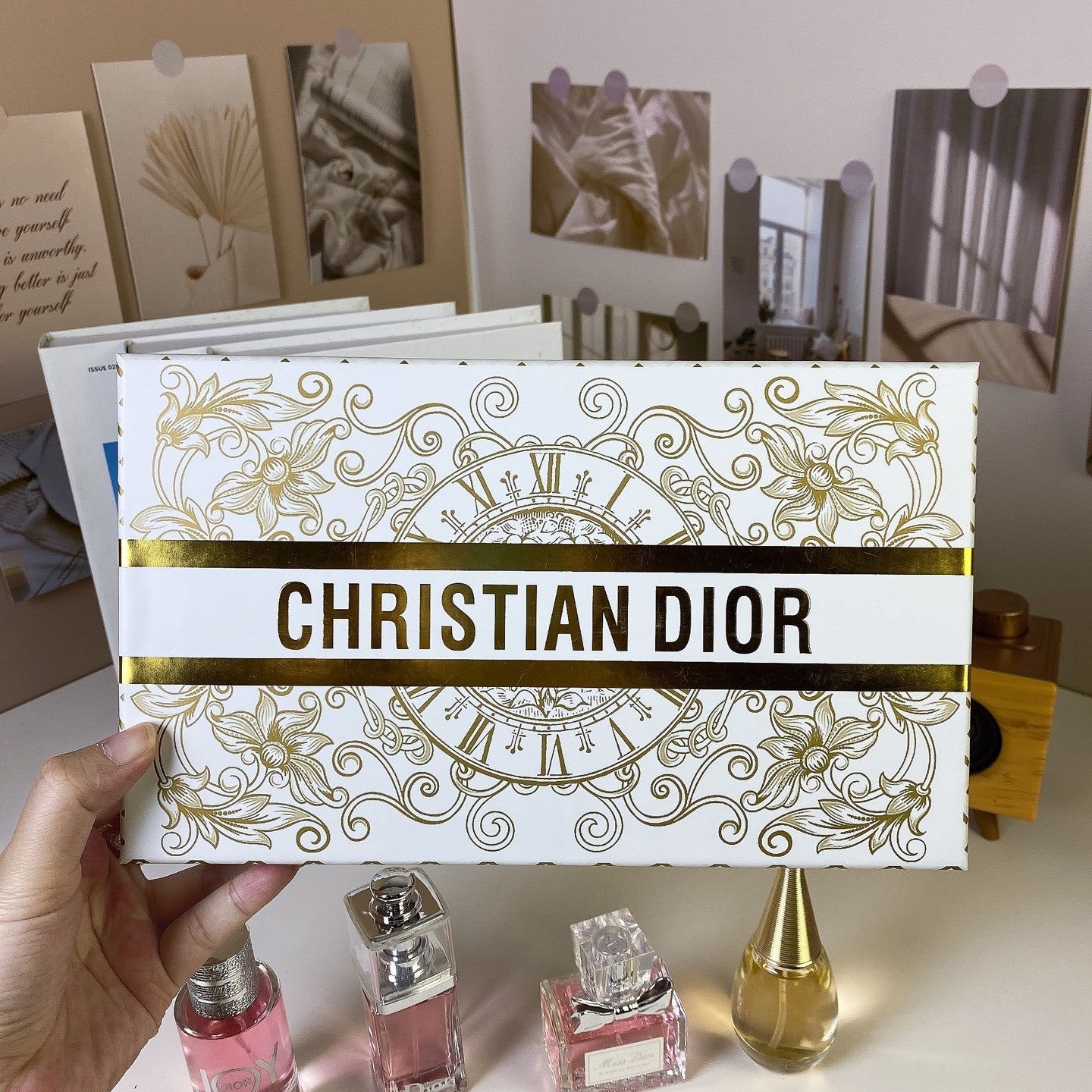 Dior Golden Christmas Miniature Fragrance