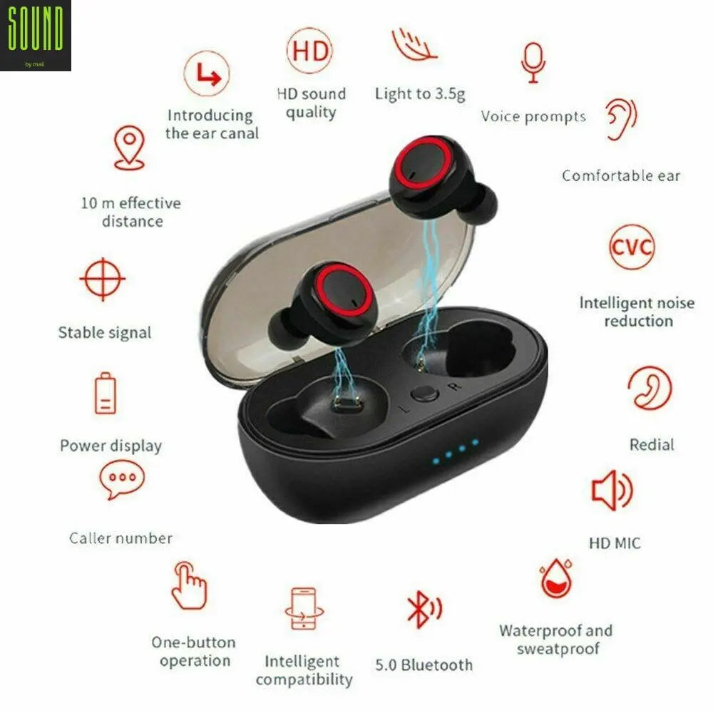 Echofy 5.0 Professional Wireless Earbuds - Soundmali