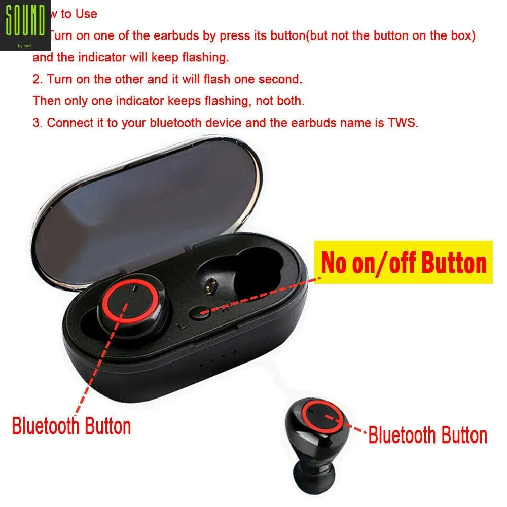 Echofy 5.0 Professional Wireless Earbuds - Soundmali
