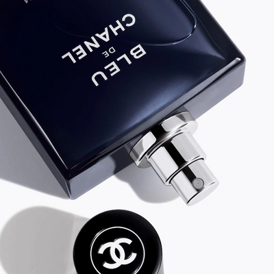 Bleu de Chanel Eau de Parfum 100ml bottle - men's woody aromatic cologne
